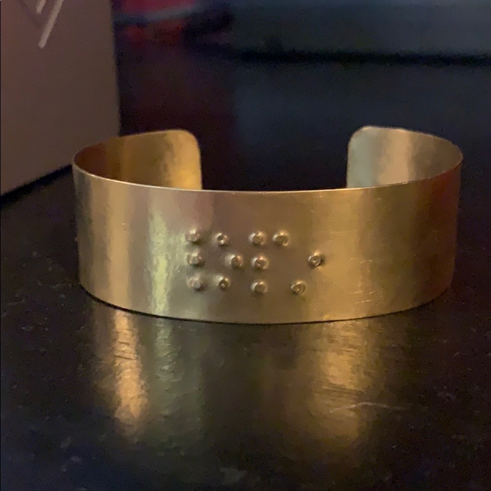 Brass bracelet